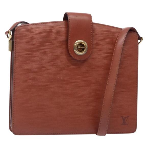 LOUIS VUITTON Epi Capuchin Shoulder Bag Brown M52343 - Picture 1 of 16